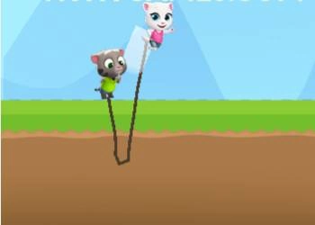 Salto De Tom Y Angela captura de pantalla del juego