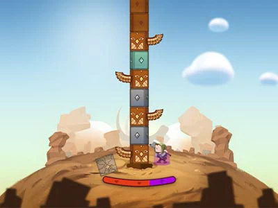 Łamacz Totemów zrzut ekranu gry