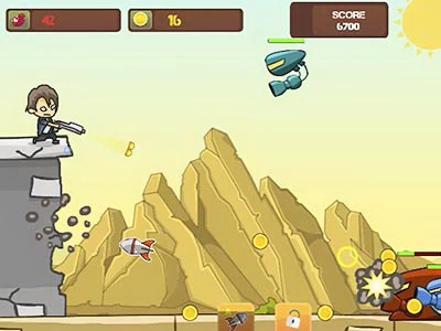 Tower Defense Alien War თამაშის სკრინშოტი