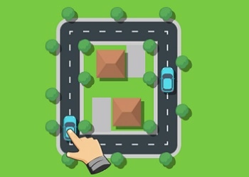 Verkeersparkeren schermafbeelding van het spel