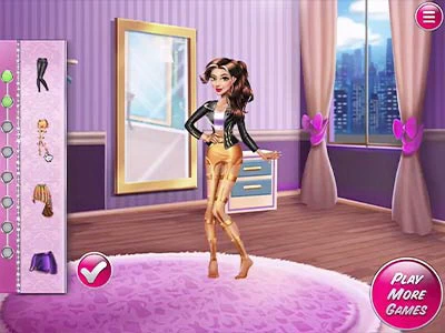 Tris Fashionista Dolly capture d'écran du jeu