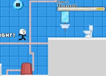 Trollface: Toilet Run στιγμιότυπο οθόνης παιχνιδιού