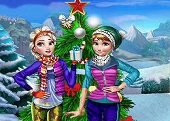 Diversión De Vacaciones De Invierno captura de pantalla del juego