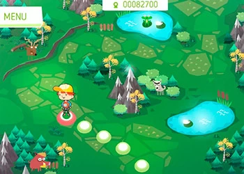 Woodventure captura de tela do jogo
