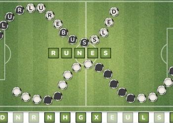 Wordsoccer.io captură de ecran a jocului