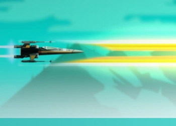 Stíhačka X-Wing snímek obrazovky hry