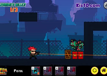 Zombie Gunpocalypse skærmbillede af spillet