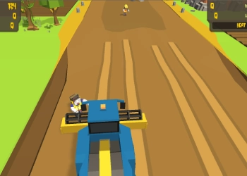 Zombie Harvester Rush captura de tela do jogo